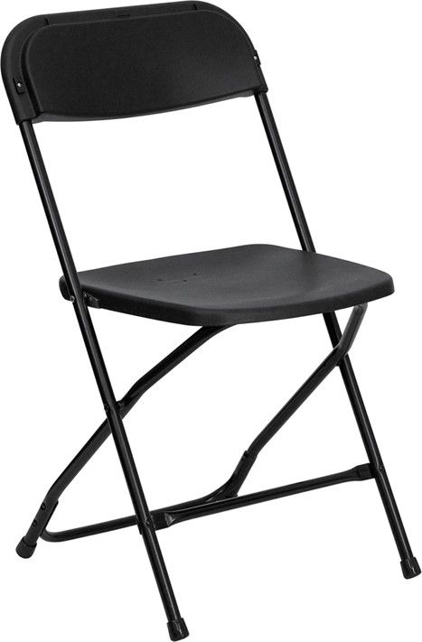Black Folding Chair-image