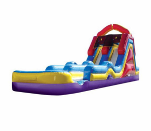 Monster Splash Water Slide with Pool-image